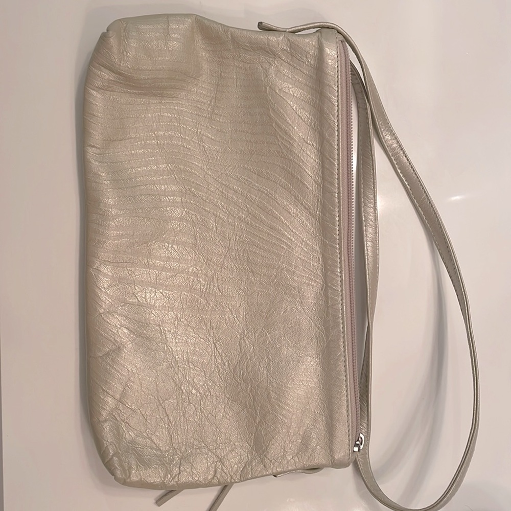 Genuine leather clutch by Due Fratelli